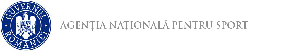 Agenția Națională pentru Sport - Partener ACS ALPHA9 Iași